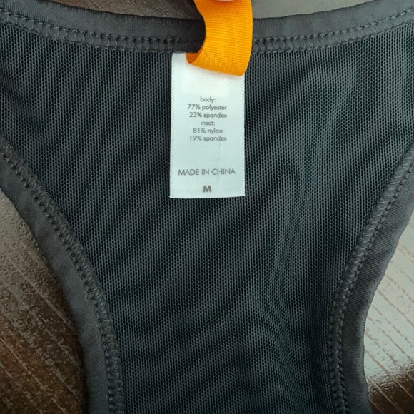 Lucy Racerback Workout Tank Top Shelf Bra Size M - Picture 3 of 11